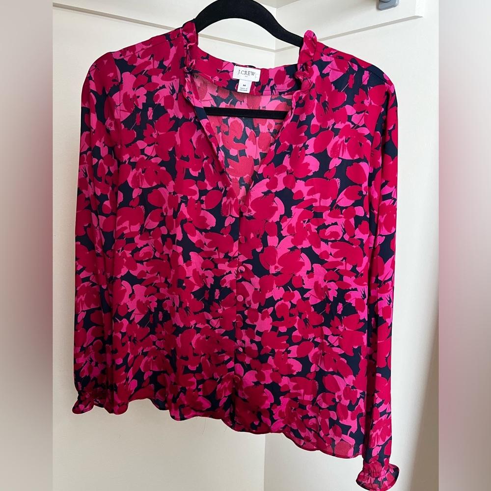 JCrew Long Sleeve Shirt Size Medium